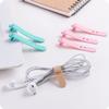 Mikikit 32pcs Silicone Cable Organizer Clips for Desk Flexible Cord Management Holders Colors for Home Office Car Keep Cables Tidy and Organized view 2