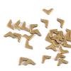 100Pcs Mini Bronze Metal Book Corner Scrapbooking Albums Menus Folders Corner photo Protectors Decor Diy craft 9x9x2mm CP2253 view 3