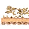 100Pcs Mini Bronze Metal Book Corner Scrapbooking Albums Menus Folders Corner photo Protectors Decor Diy craft 9x9x2mm CP2253 view 4