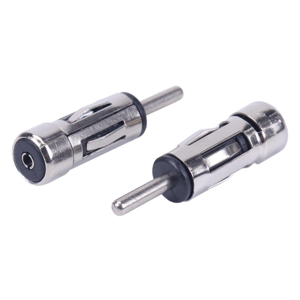 BEUTEE 2PCS Car Vehicles Radio Stereo Aerial Antenna Mast Adaptor Connector Plug Car Aerial Adaptor Car Accessories