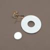 Full Kit Housing White Front Faceplate Metal Back Case Cover Clickwheel Center Button for iPod 5th Video 30GB view 3
