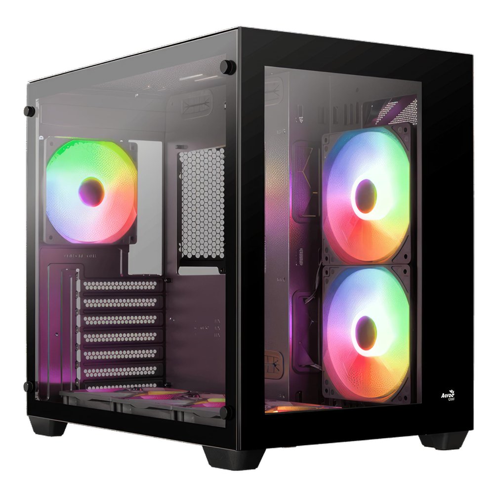 AEROCOOL Dryft-BK-v1 (Schwarz), Black, S9146412