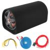 Gemer Subwoofer, 12V Power Consumption Audio Subwoofer Round Barrel Shape for Cars for RVs for SUVs Trucks view 2