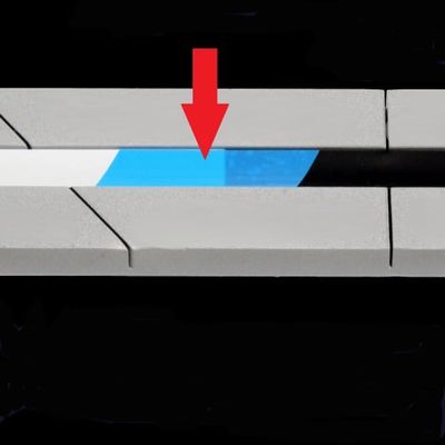 Splicing Tape Tabs Open Reel Audio Die Cut for Tape Decks EZ Peel Roll of 100 Tabs Does NOT Include Block in Photo- Used for Illustration ONLY