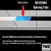 Splicing Tape Tabs Open Reel Audio Die Cut for Tape Decks EZ Peel Roll of 100 Tabs Does NOT Include Block in Photo- Used for Illustration ONLY view 2