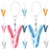30pcs Multi-Functional Drying Clips for Clothes Strong Plastic Hanger Hooks for Laundry Travel and Home Use Versatile Clips for Socks Hats and Garments Colors view 1