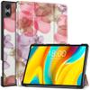 Gylint Case for TECLAST T50 Pro 11 inch Tablet, Folding Folio Ultra-Thin PU Leather Stand Case Cover for Teclast T50 Pro Flower view 1