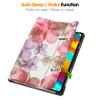Gylint Case for TECLAST T50 Pro 11 inch Tablet, Folding Folio Ultra-Thin PU Leather Stand Case Cover for Teclast T50 Pro Flower view 2