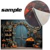 FiVan Christmas Goods Shelves Backdrop 6.5x5ft Baby Photography Background Portraits Photo Booth Green Kitchen Indoor Wall Decoration Non-Fading Printing Fabric W-9188 view 4