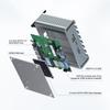 VENOEN Firewall Micro Appliance Celeron J4125, Fanless Firewall Mini PC 2.5gbe, i225 NICs 4 LAN Port, HD, VGA, WiFi, SIM-Slot, NO RAM NO SSD, Small Server PC Router PC, AES NI, WatchDog view 4