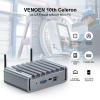 VENOEN Firewall Micro Appliance Celeron J4125, Fanless Firewall Mini PC 2.5gbe, i225 NICs 4 LAN Port, HD, VGA, WiFi, SIM-Slot, 16GB DDR4 RAM 256GB SSD, Small Server PC Router PC, AES NI, WatchDog view 2