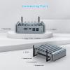 VENOEN Fanless Firewall Software Mini PC, Router Server, 6 2.5Gbe I225 LAN, Celeron J4125, 4GB DDR4 RAM 256GB SSD, HD-MI, RS232 COM, WiFi, Small Computer, Windows 10, Auto Power On, Network Appliance view 3