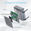VENOEN Fanless Firewall Software Mini PC, Router Server, 6 2.5Gbe I225 LAN, Celeron J4125, 4GB DDR4 RAM 256GB SSD, HD-MI, RS232 COM, WiFi, Small Computer, Windows 10, Auto Power On, Network Appliance view 4