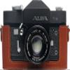 BMAOLLONGB 11Si Case, Handmade Genuine Real Leather Half Camera Case Bag Cover for Alpa 11si 10s 10e 10d 9d Film Camera With Hand Strap (Brown) view 1