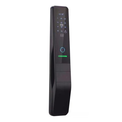 HAvern Fully Automatic Fingerprint Lock, Zinc Alloy Home Anti-Theft Smart Door Lock APP, Home Password Lock, Home Electronic Lock (Color : B, Size : 30mm 240mm)