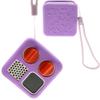 LeoTube Silicone Shell Cover for Yoto Mini Player, Silicone Protective Sleeve Case Compatible with Mini Bluetooth Speaker (Case Only, Machine not Included) (Purple) view 1