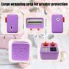 LeoTube Silicone Shell Cover for Yoto Mini Player, Silicone Protective Sleeve Case Compatible with Mini Bluetooth Speaker (Case Only, Machine not Included) (Purple) view 3