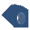 CountryArtHouse Bottle Blue Acid Free 28x40 Oval Picture Frame Mat with White Core Bevel Cut for 24x36 Pictures - Fits 28x40 Frame - Pack of 10 Matboard Show Kits with Acid Free Backings & Clear Bags view 3