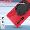 360 Rotation Case for Samsung Galaxy S9 Ultra 14.6'' 2023/S8 Ultra 14.6'' 2022with Shoulder Strap S Pen Holder Rotatable Kickstand/Handle Rugged Silicone Case (Red) view 4