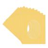 Chamois Yellow Acid Free 16x20 Oval Picture Frame Mat with White Core Bevel Cut for 13x18 Pictures - Fits 16x20 Frame - Pack of 10 Matboard Show Kits With Acid Free Backings & Clear Bags view 3