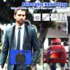 360 Rotation Case for Samsung Galaxy Tab S9 11'' 2023/S8 2022/S7 2020with Shoulder Strap S Pen Holder Rotatable Kickstand/Handle Rugged Silicone Case (Blue) view 4