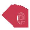 CountryArtHouse Deep Red Acid Free 28x40 Oval Picture Frame Mat with White Core Bevel Cut for 24x36 Pictures - Fits 28x40 Frame - Pack of 10 Matboards view 3