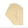 CountryArtHouse Tan Acid Free 28x40 Oval Picture Frame Mat with White Core Bevel Cut for 24x36 Pictures - Fits 28x40 Frame - Pack of 25 Matboards view 1