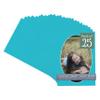 Aquamarine Blue Acid Free 28x40 Oval Picture Frame Mat with White Core Bevel Cut for 24x36 Pictures - Fits 28x40 Frame - Pack of 25 Matboard Show Kits With Acid Free Backings & Clear Bags view 1