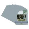 CountryArtHouse Metallic Silver Acid Free 16x20 Oval Picture Frame Mat with White Core Bevel Cut for 13x18 Pictures - Fits 16x20 Frame - Pack of 25 Matboards view 1