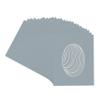 CountryArtHouse Metallic Silver Acid Free 16x20 Oval Picture Frame Mat with White Core Bevel Cut for 13x18 Pictures - Fits 16x20 Frame - Pack of 25 Matboards view 3