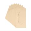 CountryArtHouse Beige Acid Free 28x40 Oval Picture Frame Mat with White Core Bevel Cut for 24x36 Pictures - Fits 28x40 Frame - Pack of 10 Matboard Show Kits With Acid Free Backings & Clear Bags view 1