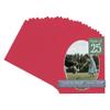 CountryArtHouse Deep Red Acid Free 16x20 Oval Picture Frame Mat with White Core Bevel Cut for 13x18 Pictures - Fits 16x20 Frame - Pack of 25 Matboards view 1