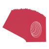CountryArtHouse Deep Red Acid Free 16x20 Oval Picture Frame Mat with White Core Bevel Cut for 13x18 Pictures - Fits 16x20 Frame - Pack of 25 Matboards view 3
