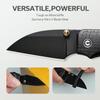 CIVIVI Small Pocket Knife for Men Women,Folding Knife Baby Banter with 2.32" Nitro-V Wharncliffe Blade Contoured Micarta Handle for EDC, Thumb Stud Opener C19068SC-1 view 2