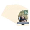 CountryArtHouse Cream Acid Free 28x40 Oval Picture Frame Mat with White Core Bevel Cut for 24x36 Pictures - Fits 28x40 Frame - Pack of 25 Matboard Show Kits with Acid Free Backings & Clear Bags view 1