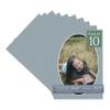 CountryArtHouse Metallic Silver Acid Free 28x40 Oval Picture Frame Mat with White Core Bevel Cut for 24x36 Pictures - Fits 28x40 Frame - Pack of 10 Matboards view 1