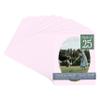 CountryArtHouse Soft Pink Acid Free 16x20 Oval Picture Frame Mat with White Core Bevel Cut for 13x18 Pictures - Fits 16x20 Frame - Pack of 25 Matboards view 1
