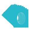 Aquamarine Blue Acid Free 28x40 Oval Picture Frame Mat with White Core Bevel Cut for 24x36 Pictures - Fits 28x40 Frame - Pack of 10 Matboard Show Kits With Acid Free Backings & Clear Bags view 3