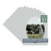 CountryArtHouse Grey Acid Free 16x20 Oval Picture Frame Mat with White Core Bevel Cut for 13x18 Pictures - Fits 16x20 Frame - Pack of 10 Matboard Show Kits with Acid Free Backings & Clear Bags view 1