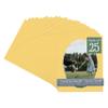 CountryArtHouse Chamois Yellow Acid Free 16x20 Oval Picture Frame Mat with White Core Bevel Cut for 13x18 Pictures - Fits 16x20 Frame - Pack of 25 Matboards view 1