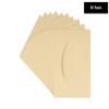 CountryArtHouse Tan Acid Free 28x40 Oval Picture Frame Mat with White Core Bevel Cut for 24x36 Pictures - Fits 28x40 Frame - Pack of 10 Matboard Show Kits with Acid Free Backings & Clear Bags view 2
