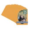 Golden Orange Acid Free 28x40 Oval Picture Frame Mat with White Core Bevel Cut for 24x36 Pictures - Fits 28x40 Frame - Pack of 25 Matboard Show Kits With Acid Free Backings & Clear Bags view 1