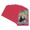 CountryArtHouse Deep Red Acid Free 28x40 Oval Picture Frame Mat with White Core Bevel Cut for 24x36 Pictures - Fits 28x40 Frame - Pack of 25 Matboard Show Kits With Acid Free Backings & Clear Bags view 1