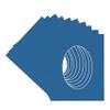 CountryArtHouse Royal Blue Acid Free 28x40 Oval Picture Frame Mat with White Core Bevel Cut for 24x36 Pictures - Fits 28x40 Frame - Pack of 10 Matboards view 3