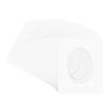 CountryArtHouse Oyster Shell White Acid Free 28x40 Oval Picture Frame Mat with White Core Bevel Cut for 24x36 Pictures - Fits 28x40 Frame - Pack of 25 Matboards view 3
