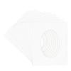 CountryArtHouse Oyster Shell White Acid Free 16x20 Oval Picture Frame Mat with White Core Bevel Cut for 13x18 Pictures - Fits 16x20 Frame - Pack of 10 Matboards view 3