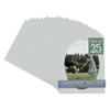 CountryArtHouse Grey Acid Free 16x20 Oval Picture Frame Mat with White Core Bevel Cut for 13x18 Pictures - Fits 16x20 Frame - Pack of 25 Matboard Show Kits with Acid Free Backings & Clear Bags view 1