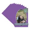 CountryArtHouse Purple Acid Free 28x40 Oval Picture Frame Mat with White Core Bevel Cut for 24x36 Pictures - Fits 28x40 Frame - Pack of 10 Matboards view 1