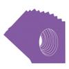 CountryArtHouse Purple Acid Free 28x40 Oval Picture Frame Mat with White Core Bevel Cut for 24x36 Pictures - Fits 28x40 Frame - Pack of 10 Matboards view 3