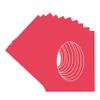 Cardinal Red Acid Free 28x40 Oval Picture Frame Mat with White Core Bevel Cut for 24x36 Pictures - Fits 28x40 Frame - Pack of 10 Matboard Show Kits With Acid Free Backings & Clear Bags view 3